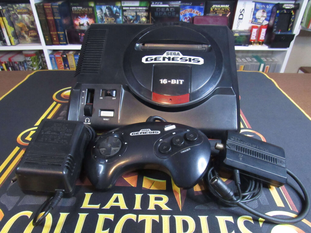 Sega Genesis 1 with accessories