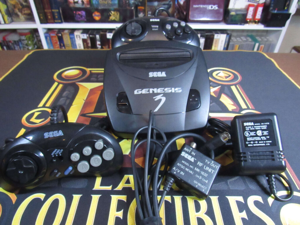 Sega Genesis 3 with accessories